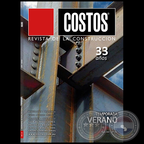 COSTOS Revista de la Construcción - Nº 304 - Enero 2021